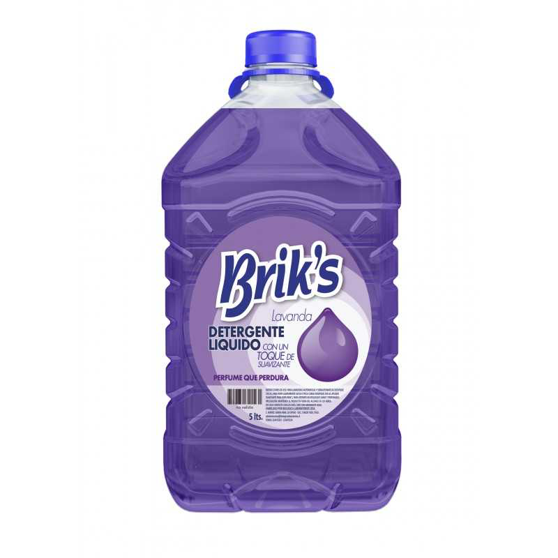 DETERGENTE MATIC BRIKS LAVANDA 5 LITROS
