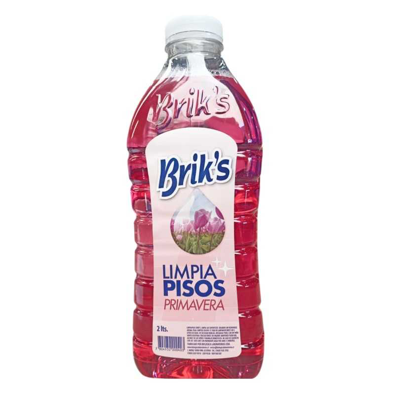 LIMPIAPISOS BRIKS PRIMAVERA 2 LITROS