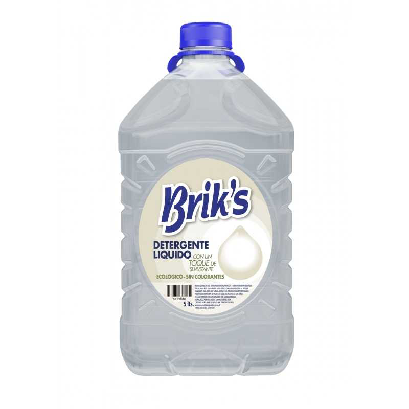DETERGENTE MATIC BRIKS BLANCO 5 LITROS
