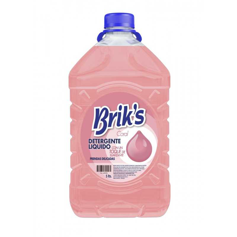 DETERGENTE MATIC BRIKS CORAL 5 LITROS
