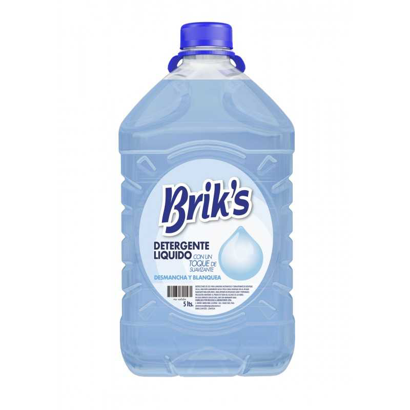 DETERGENTE MATIC BRIKS CELESTE 5 LITROS